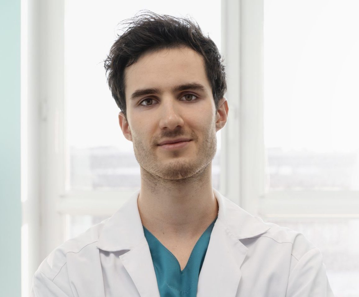 medium shot smiley doctor with crossed arms medium shot smiley doctor with crossed arms